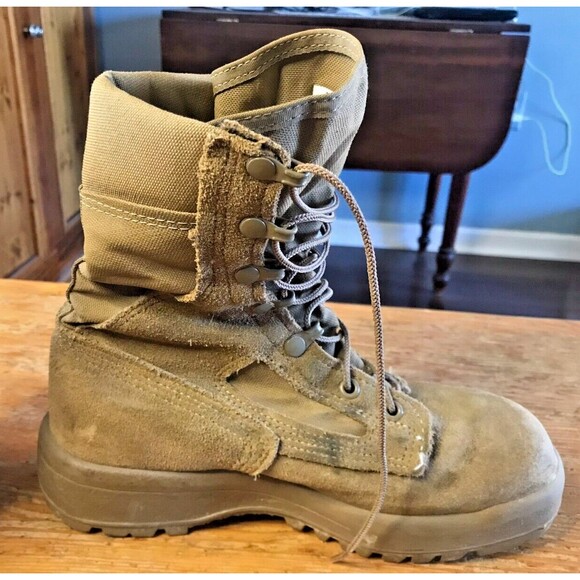 Belleville C390 Men's Hot Weather Combat Boots US 5R 5 R Vibram Sole - Picture 5 of 11